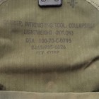 Vintage U s  Military Intrenching Tool Shovel   Bag Collapsible Camping