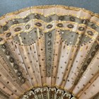 Antique Art Nouveau   Spangle Hand Fan  Ca  1900-1920