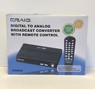 Craig Digital To Analog Broadcast Converter W remote New Open Box Cvd506
