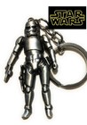 Star Wars Storm Trooper Figurine Metal Replica Keychain Key Chain Collectible Ss