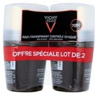 Vichy Homme 72hr Anti-perspirant Deodorant Extr  me Control 2 X 50ml 