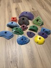 Rock Climbing Holds  14 Used Bolt On Various Brands Kilter Decoy Atomik Ec Etc