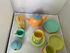 Nib Children   s Multicolored Role-playing Plastic Tea Set With Cutlery