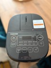 Toshiba Rice Cooker Small 3 Cup Uncooked Lcd Display   8 Cooking Functions Grey