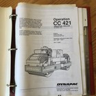 Dynapac Cc-421 Operation Maintenance   Parts Manual Vibratory Compactor Roller