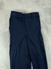 French Toast Kids Uniform Pants Size 8 Relaxed Navy Blue Nwt Pull On Pockets