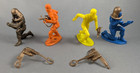 Mpc Spacemen Astroforce Accessories Vintage 1950s Space Playset Lot Of 12