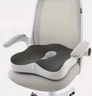 Memory Foam Seat Cushion W lumbar Support Pillow For Back   Sciatica Pain Relief