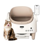 Automatic Self-cleaning Cat Litter Box open Top odor Control  Smart App Control