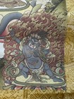 Tibetan Handmade Painted On Silk Not Antique 