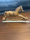 Vintage 9 25 X 6 Rocking Horse Figurine Classic Style