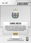 2026 Panini Instant Fifa World Cup  196 Lionel Messi Argentina Presale