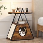 Pet Cat Bedroom Coffee Table Pet Cat Litter With Storage Space