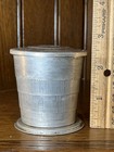 Vintage Aluminum Metal  Folding Collapsible Telescoping Travel Camping  Cup  a 