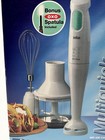 Braun Multiquick Mr430ca Hand Blender Chopper Whisk 200w Tested W  Box