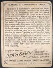 Tenderfoot Dance Cowboy Series Tobacco Card Hassan