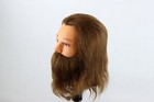 100 real Hair Male Manikin Head Men Hairdressing Training Head Cutting Practice