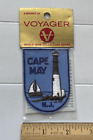 Nip Vintage Cape May Peninsula Nj New Jersey Lighthouse Sailboat Souvenir Patch