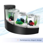 Aqueon Betta Falls 3 Section Aquarium Fish Tank With Quietflow Power