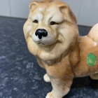 Vintage Melba Ware Ceramic Chow Chow Dog Figurine 5  Tall