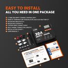 Litime 30 Amp 12v 24v Dc Input Bluetooth Mppt Solar Charge Controller New sealed