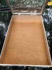 Aluminum Glass Display Case Table Top Display Case Factory Built 21x14x4 Locking