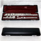 Yamaha Yfl-211s Flute Silver Plated E Mechanism Used With Hard Case