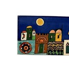 Jerusalem Pottery Karakashian Bros Handmade Ceramic Tile Middle Eastern 6x3