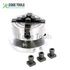 Tilting Rotary Table 4  100mm    4 Jaws  70mm Independent Chuck   Edge Tools