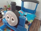 Thomas The Tank Engine Toddler Bed Frame Blue Plastic Thomas   Friends   Bedding