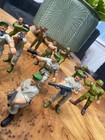 Lot Of 11 Vintage Guts Action Figures Mattel 1986 Soldier Army Troops Htf Rare