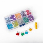 120pcs Mini Blade Fuse Assortment Auto Car Motorcycle Suv Fuses Kit Apm Atm Utv
