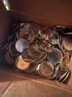 Lot Of 225  1990 Topps Baseball Metal Coin Milk Caps 