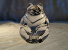 Steuben Glass Bear Hand Cooler Rare Crystal Animal Ornament Paperweight No Box