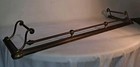 Victorian Vintage Brass Fireplace Fender 51     Long X 6    High