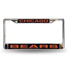 Nfl Football Laser Cut Chrome License Plate Frame - 12 x6  Car Truck Suv Accesso