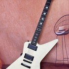 Custom James Hetfield    eet Fuk    Vintage White Electric Guitar Hh Pickups Shipus