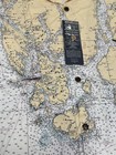 Top Deck Gear Nautical Chart Shirt Mens 2xl Alaska Ketchikan Map Button Up
