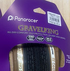 Pair  2  700c X 32c Panaracer Gravelking Ss Bike Tires Black  Brown Tubeless