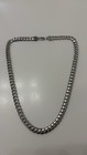 Men   s Solid 925 Sterling Silver Cuban Link Chain     20        8mm     60g     Thick Heavy