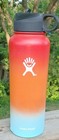 40 Oz Hydro Flask Hawaiian Rainbow Shave Ice Limited Edition Dents Hydroflask 