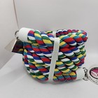 New Parrot Pet Bird Cage Comfy Perch Rope Swing Bungee Size  Xl 1 25 x97 