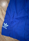 Vtg 90s Adidas Striped Soccer Shorts Size Xl 2xl Blue purple  Made In The Usa