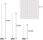 300pcs Candle Wicks 6 Inch Cotton Core Candle Making Supplies Pre Tabbed New Us