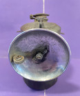 Justrite Brand Miner s Brass Lamp Spelunker s Carbide Light W air Cooled Grip