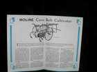 Antique Minneapolis Moline Balance Frame Corn Belt Cultivators Sales Brochure