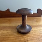Antique Apple Core Spool Possibly Shaker Treen Sewing Thread Holder 3   