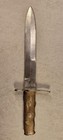 Ww2 Italian Fascist M v s n  Blackshirt Militia Fighting Knife No Scabbard 