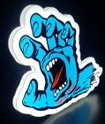 Santa Cruz Screaming Hand Led Lightbox Skateboarding Vintage Logo