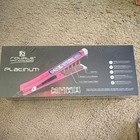 Royale Platinum 1 25in Ceramic Flat Iron Straightener 500  f Adjustable Pink